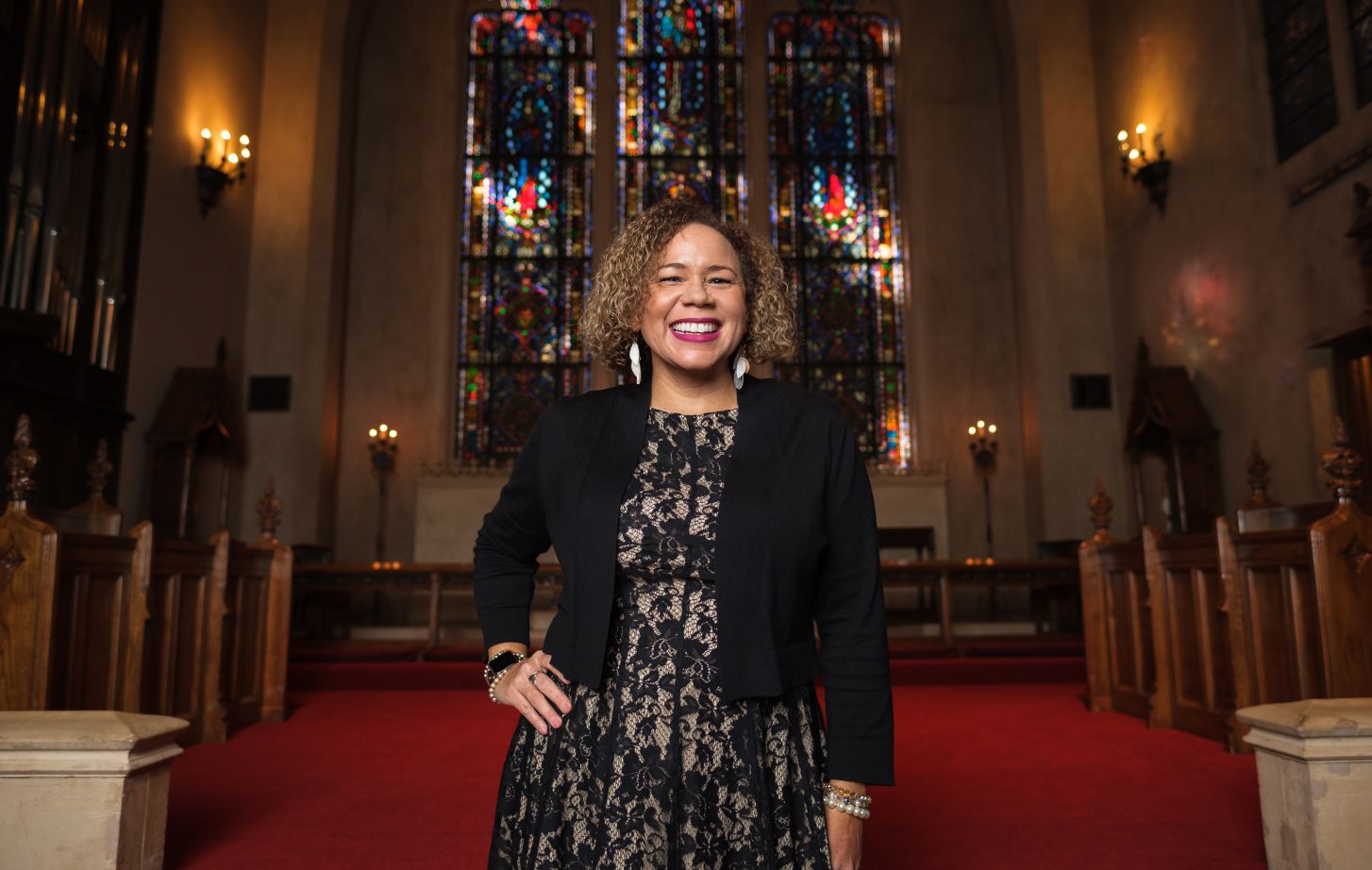 Kim Montenegro in Morris Chapel
