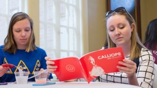 Calliope English & Graphic Design Students