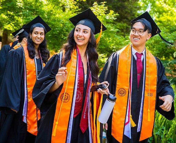 a photo of Pacific graduates