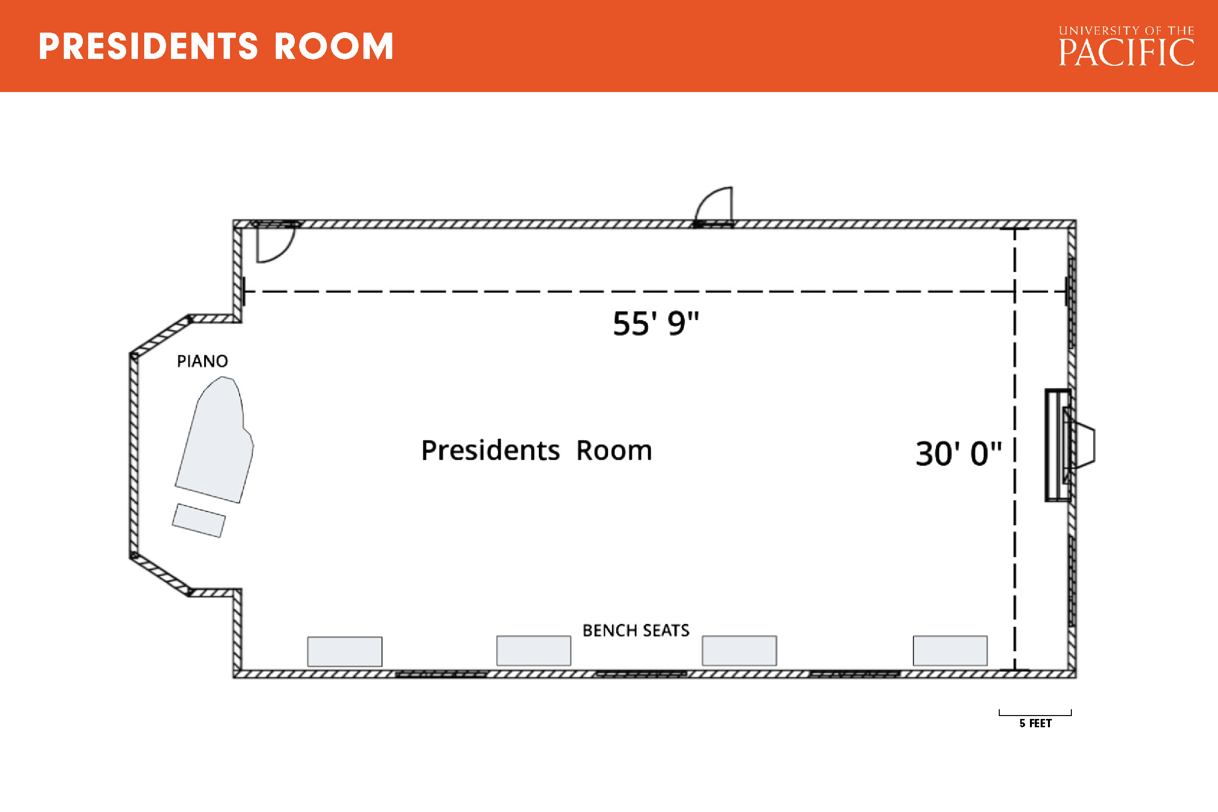 Presidents Room floor plan