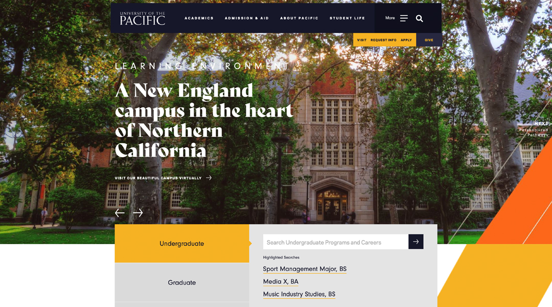 University of the Pacific - Experience-driven Education