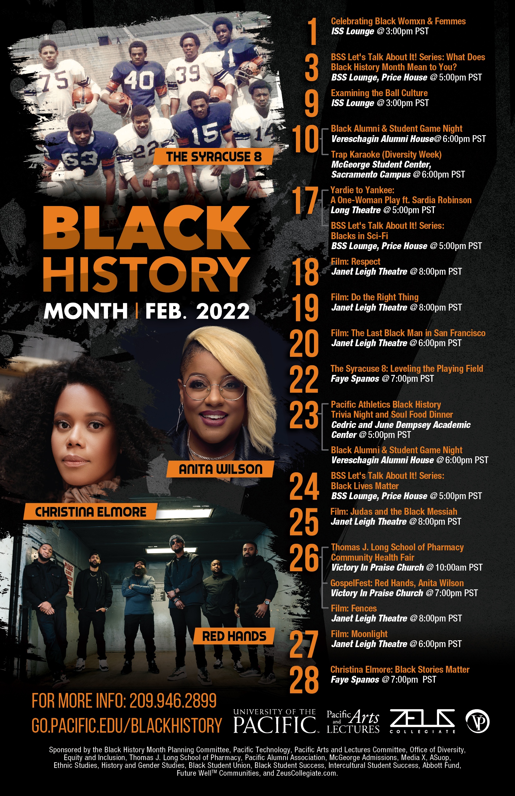 Uop Calendar 2022 Black History Month Celebration | University Of The Pacific