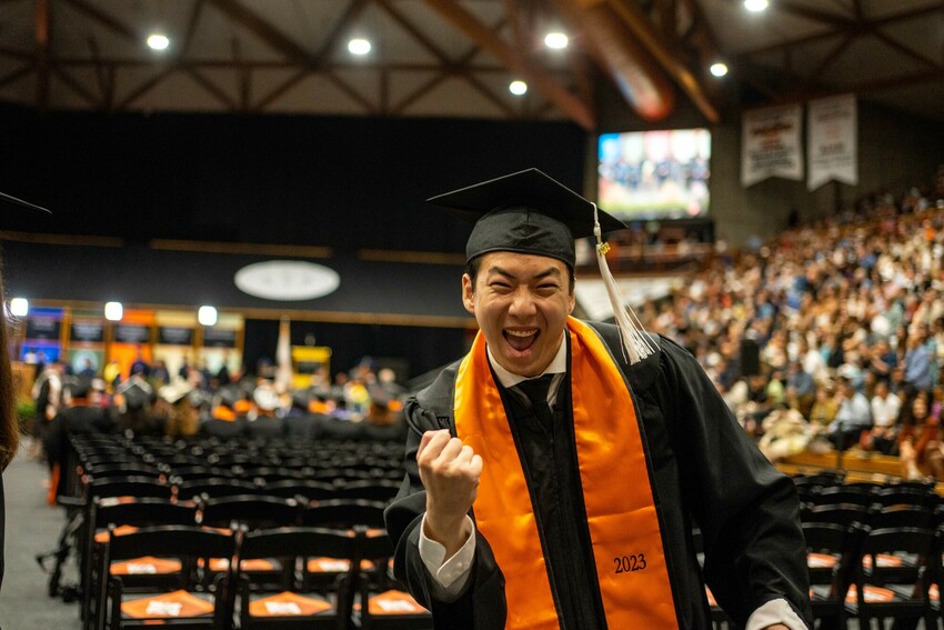 College of the Pacific Diploma and Hooding Ceremony 
