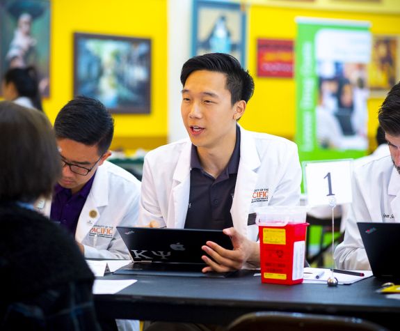 PharmD students at a Medicare Part D Outreach Clinic