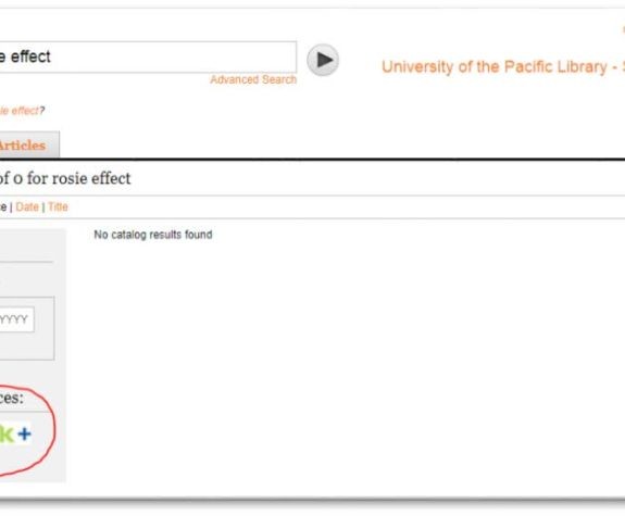 screenshot of user inderface