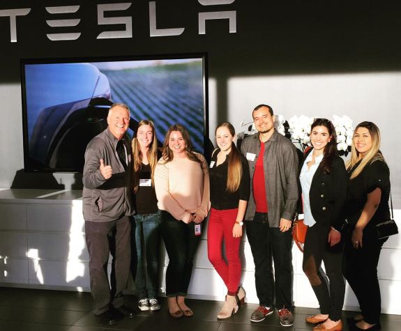 MHRSA Site Visit to Tesla