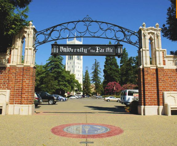 Stockton campus gate