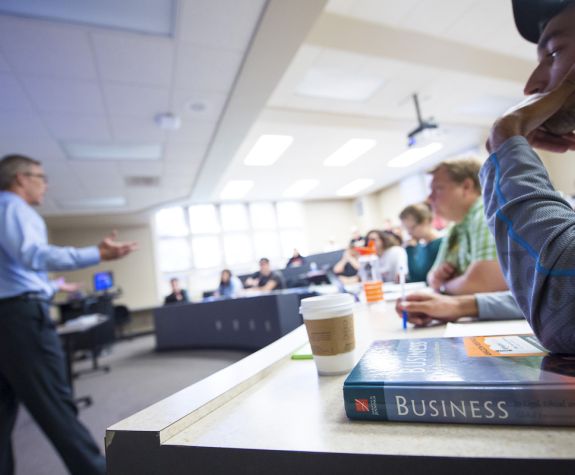 Eberhardt School of Business classroom