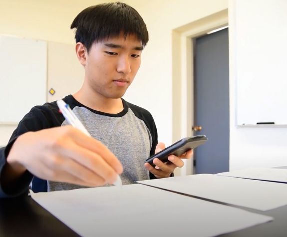 actuarial science student Stephen Lee