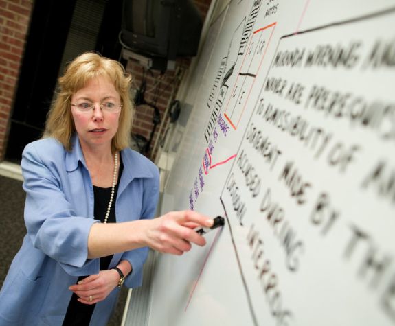 Legal Advantage professor Cynthia Ostberg