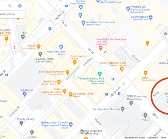 map of our location