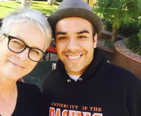 Jamie Lee Curtis and Jorge Ramirez Martinez