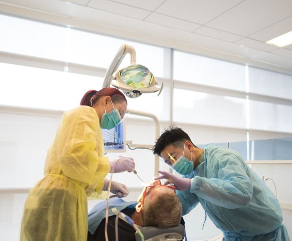 dental clinic setting