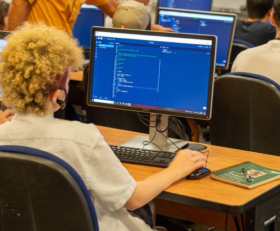 Student coding