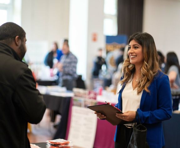 a career fair