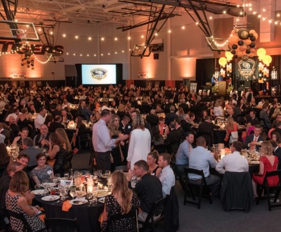 Orange and Black Ball