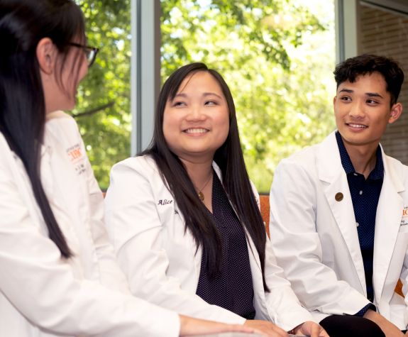 Threee doctor of pharmacy student leaders