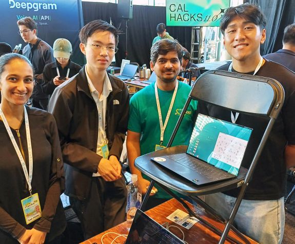 Pacific's computer science team