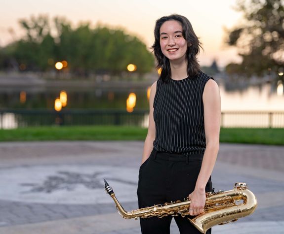 Jazz Ambassador, Aimee MacDonald, alto saxophone