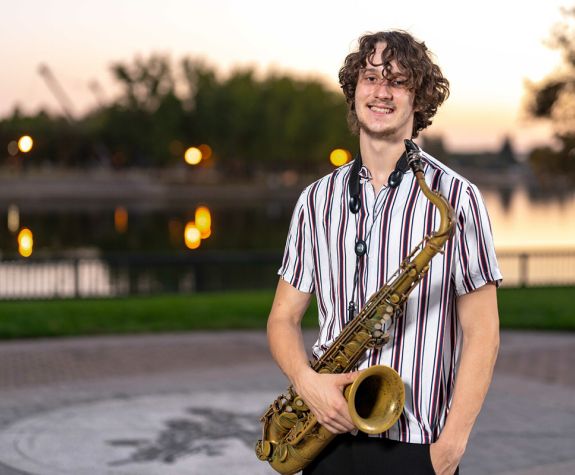 Jazz Ambassador, Leo Milano, tenor saxophone