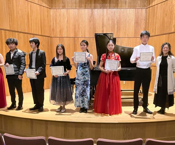Zeiter Piano Competition Winners 2025