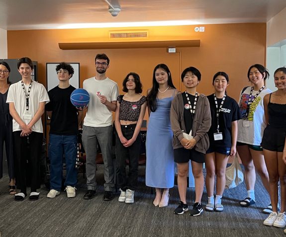 Students participating in Pacific Summer Piano Intensive 2024