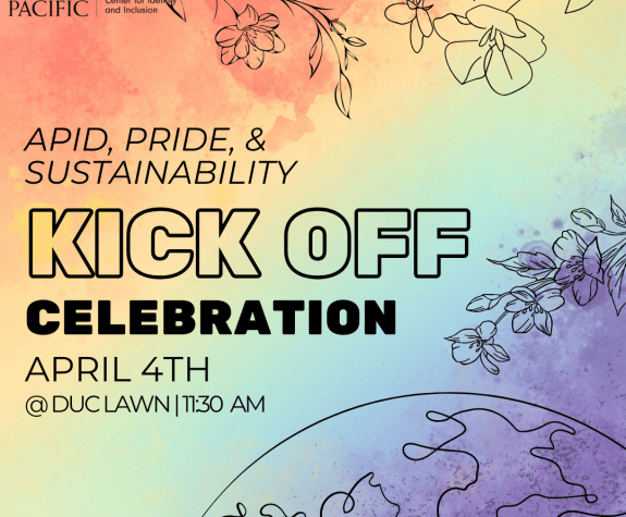 APID, PRIDE, Sustainability Month Kickoff graphic