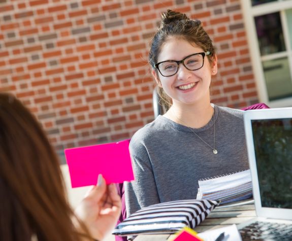 Lady Applying to College