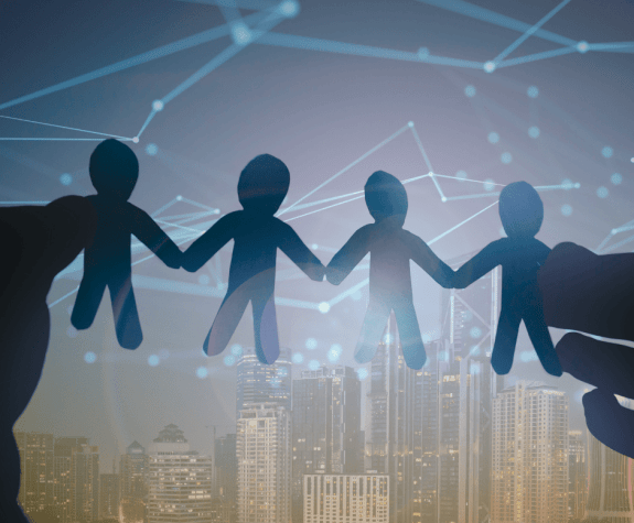 Cutouts over ai background