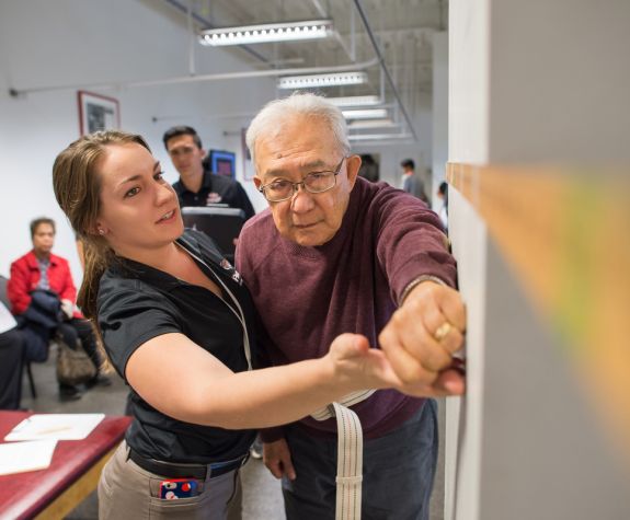 Physical Therapy students at University of the Pacific's School of Health Sciences