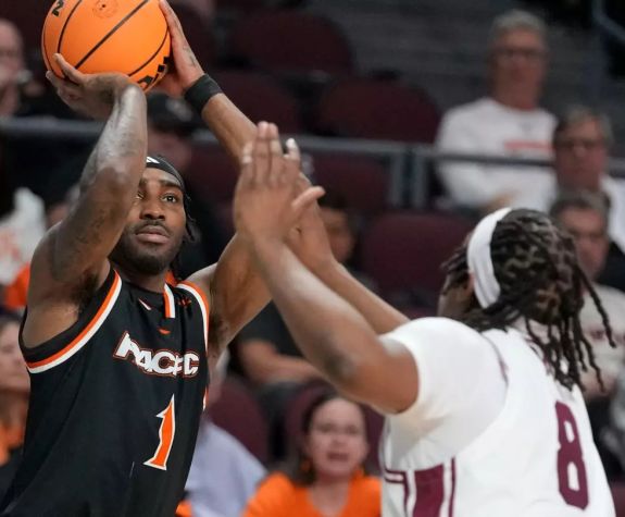 a Pacific basketball game