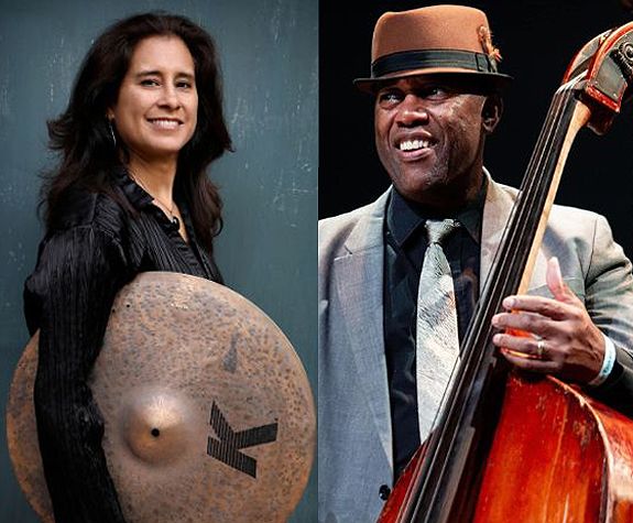 Jazz artists Sylvia Cuenca and Essiet Essiet