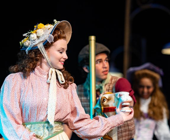 University of the Pacific's students in a production of Carousel