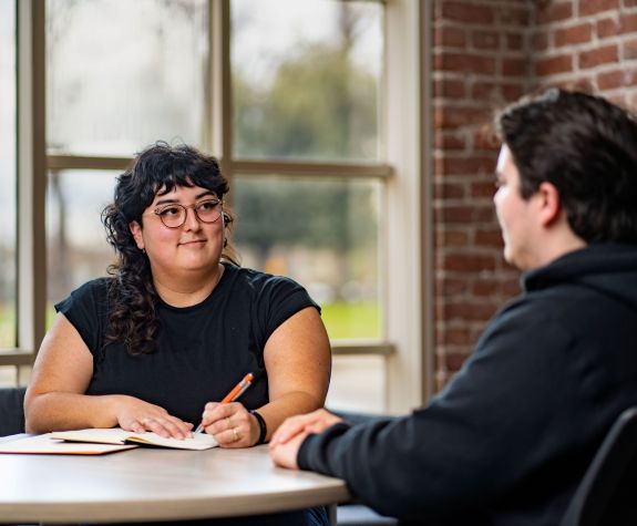 Students practice counseling skills at University of the Pacific