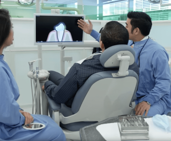 patient in clinic