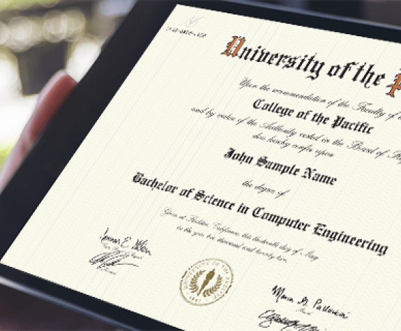 Sample diploma