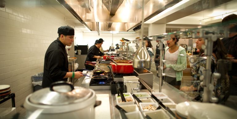 Chefs cooking