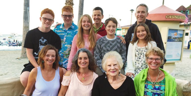 Judy Chambers and her family