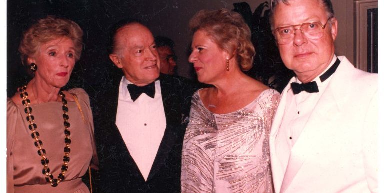 Dolores and Bob Hope with Judy and Dewey Chambers