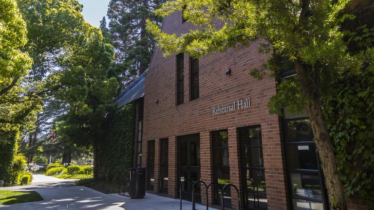 Rehearsal Hall, University of the Pacific