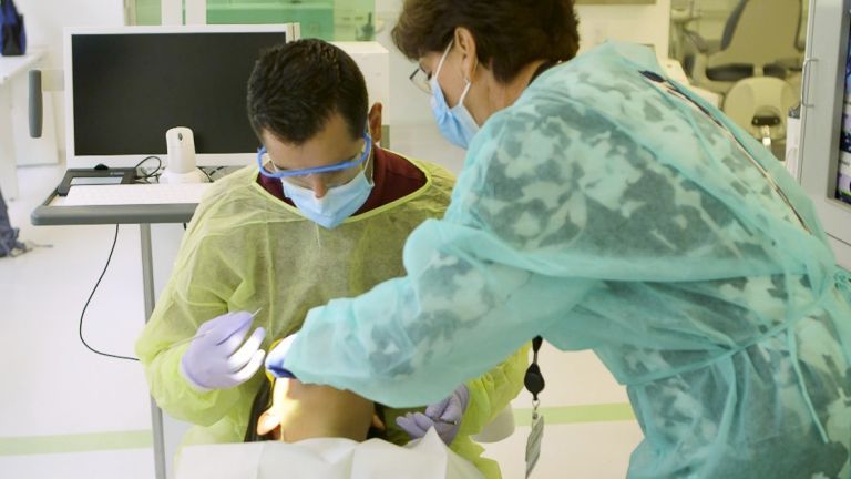 Dentistry student