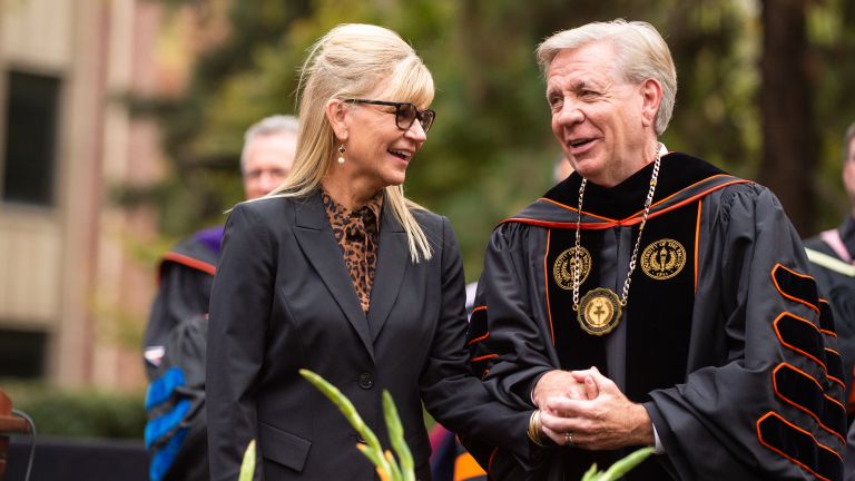 The First Lady at President Callahan's Inauguration