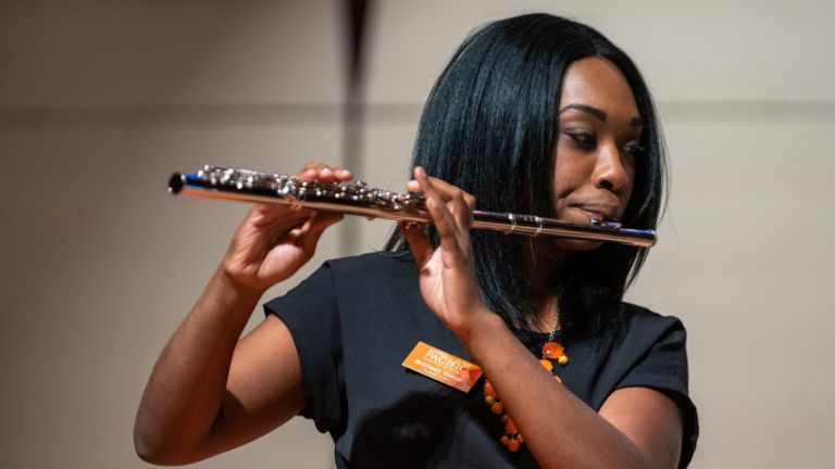 Professor of Flute Brittany Trotter