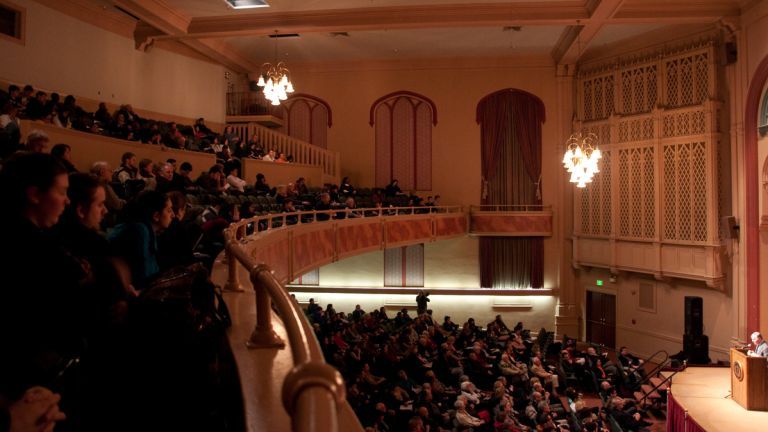 Faye Spanos Concert Hall Interior