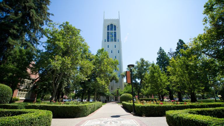 Burns Tower at University of the Pacific