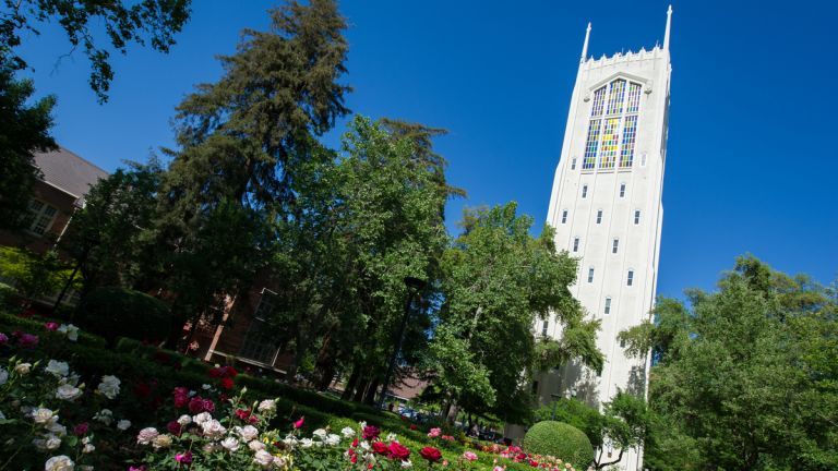 Burns Tower at University of the Pacific