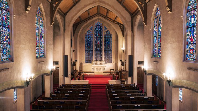 Morris Chapel interior