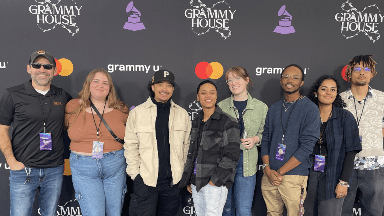 Conservatory students at the Grammys, Los Angeles