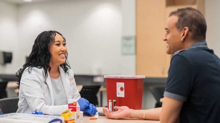 PharmD student Rose Moua
