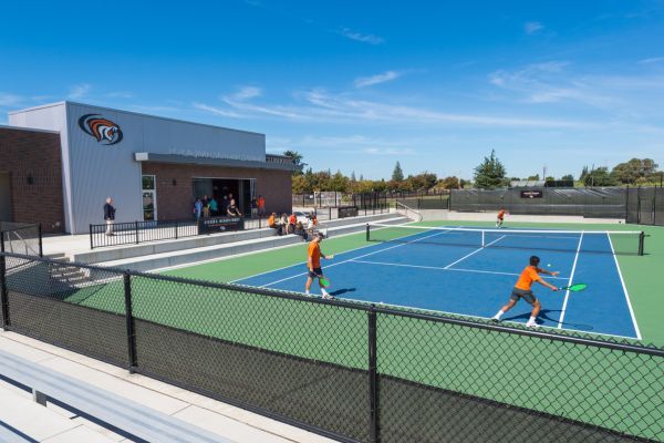 Roy and Jean Sanders Tennis Center Clubhouse
